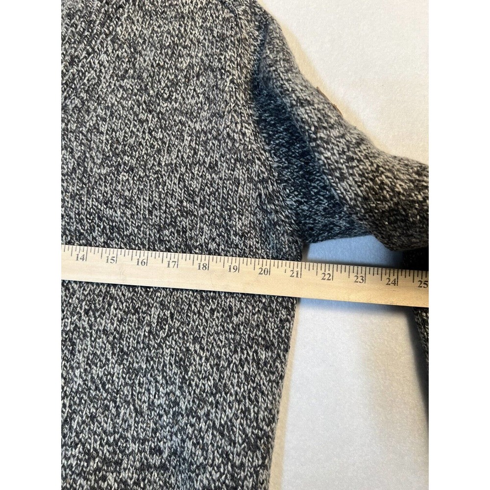 Fjallraven Mens Lada Sweater Size M/L 80% Wool Shawl Collar - Picture 5 of 11